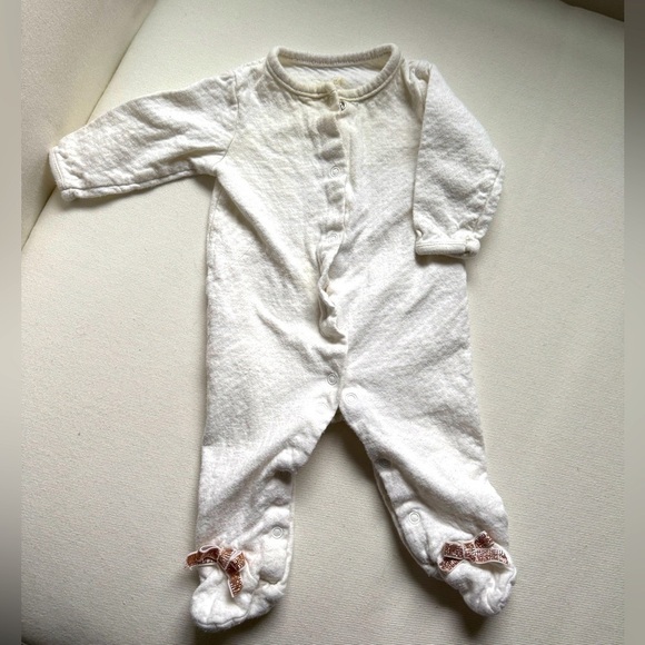 Rene Rofe Baby Footed Onesie 0-3 M - Picture 1 of 6